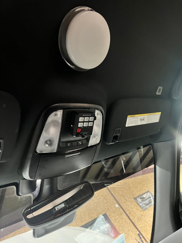 electronics inside police vehicle